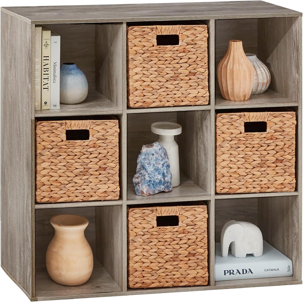 Best Choice Products 9-Cube Storage Organizer with Removable Back Panels