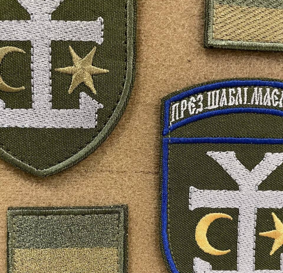 Ukrainian Morale Patch 54th Separate Mechanized Brigade Tactical Badge Hook*4pcs