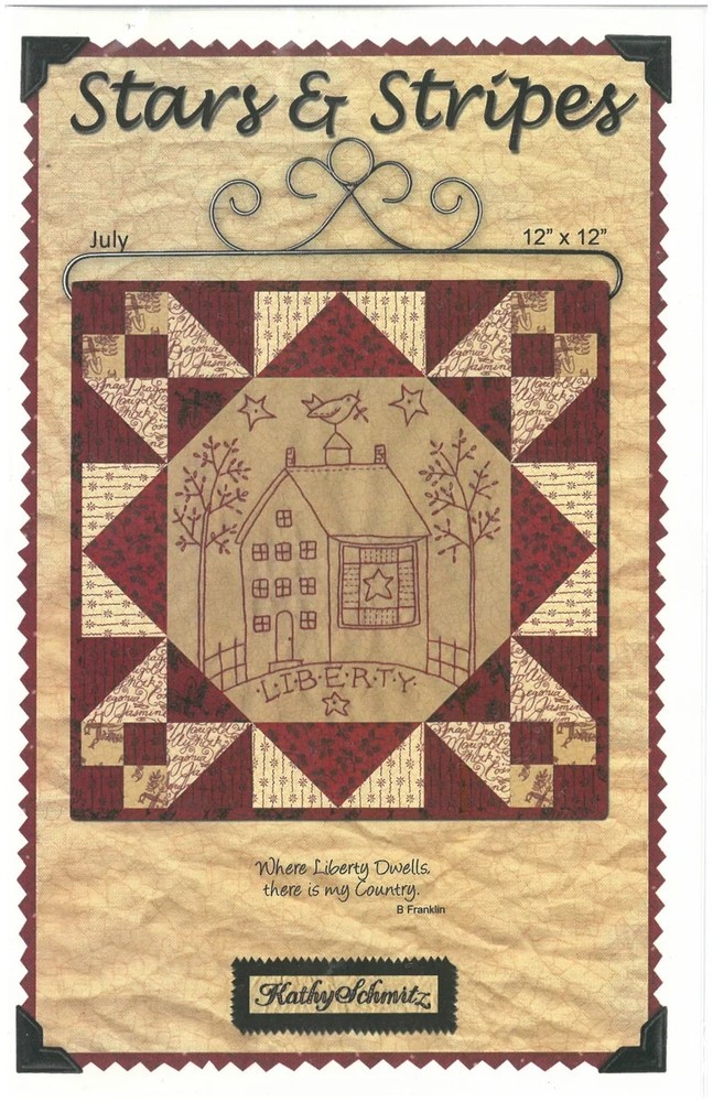 Stars & Stripes - A Patchwork Year Quilt Pattern