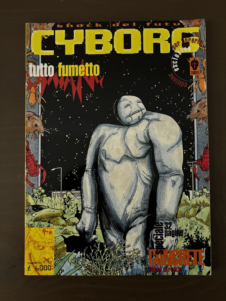 1993 Cyborg No.7 - Telemaco Comics