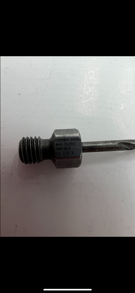Threaded Shank Drill Bit CDT 680-0098 REV N/C C2 I,T,I