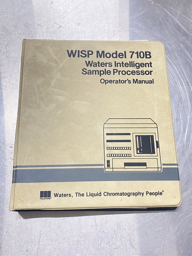 Waters Intelligent Sample Processor WISP 710B- Users Guide / Instructions Manual
