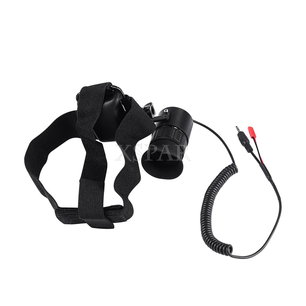 V780-B Head Mounted Display Wearable 1024*768For FPV With Composite AV Interface