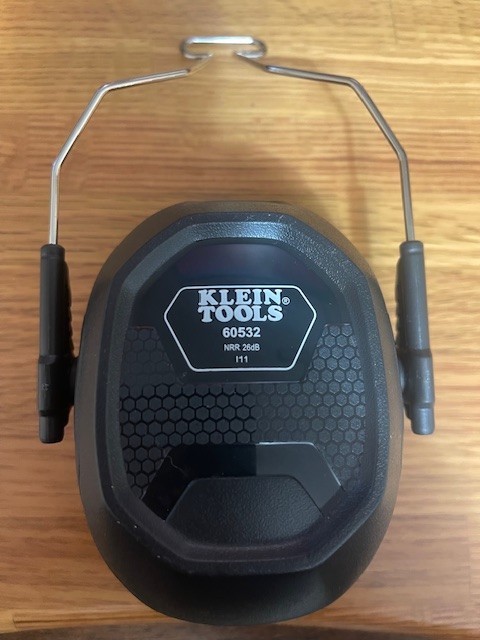 Klein Tools 60502 Ear Muff, Single Muff for Replacement, Gray/Orange
