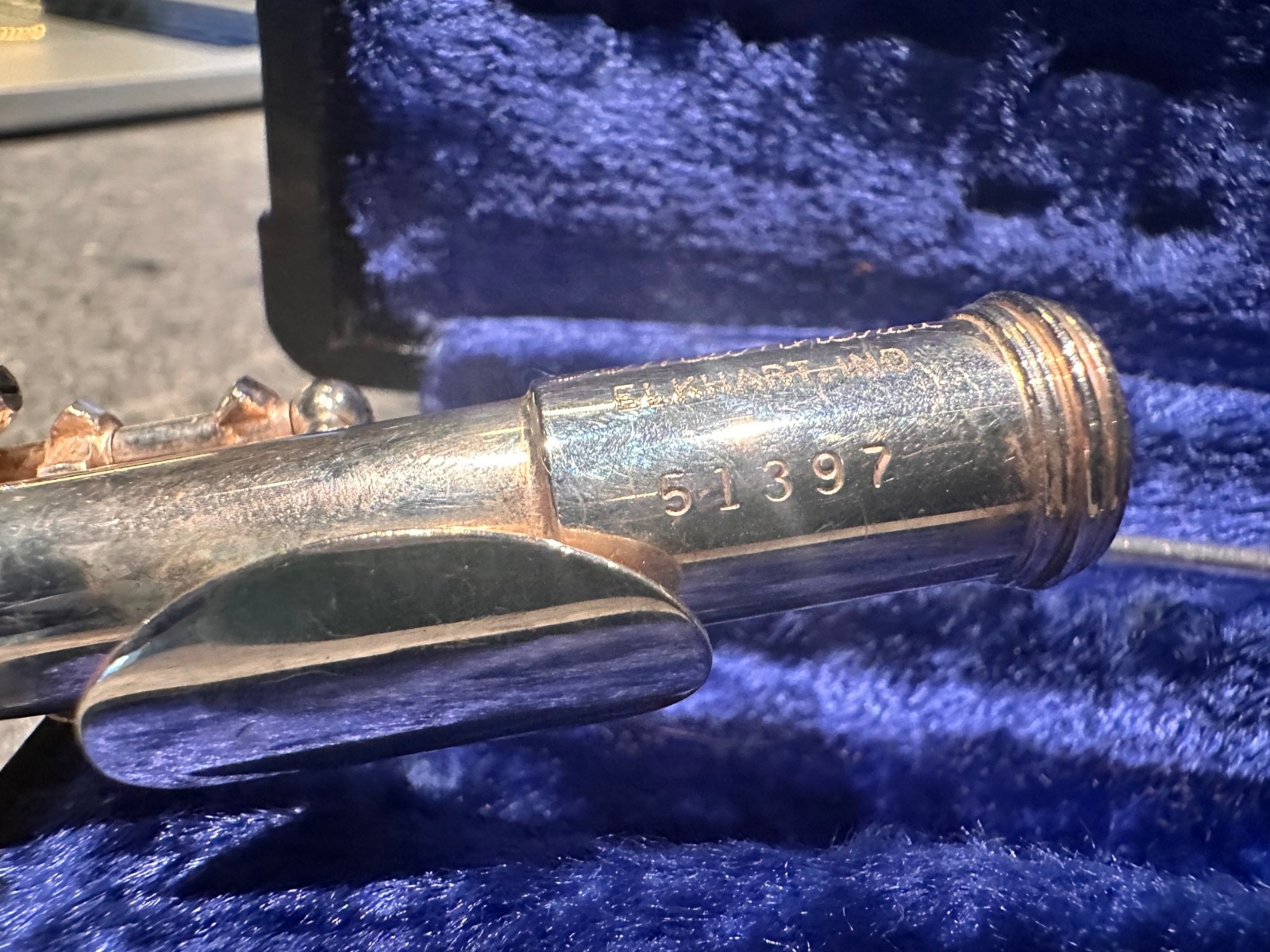 Vintage CS Gemeinhardt Piccolo Solid Sterling Silver Head w/ Cases