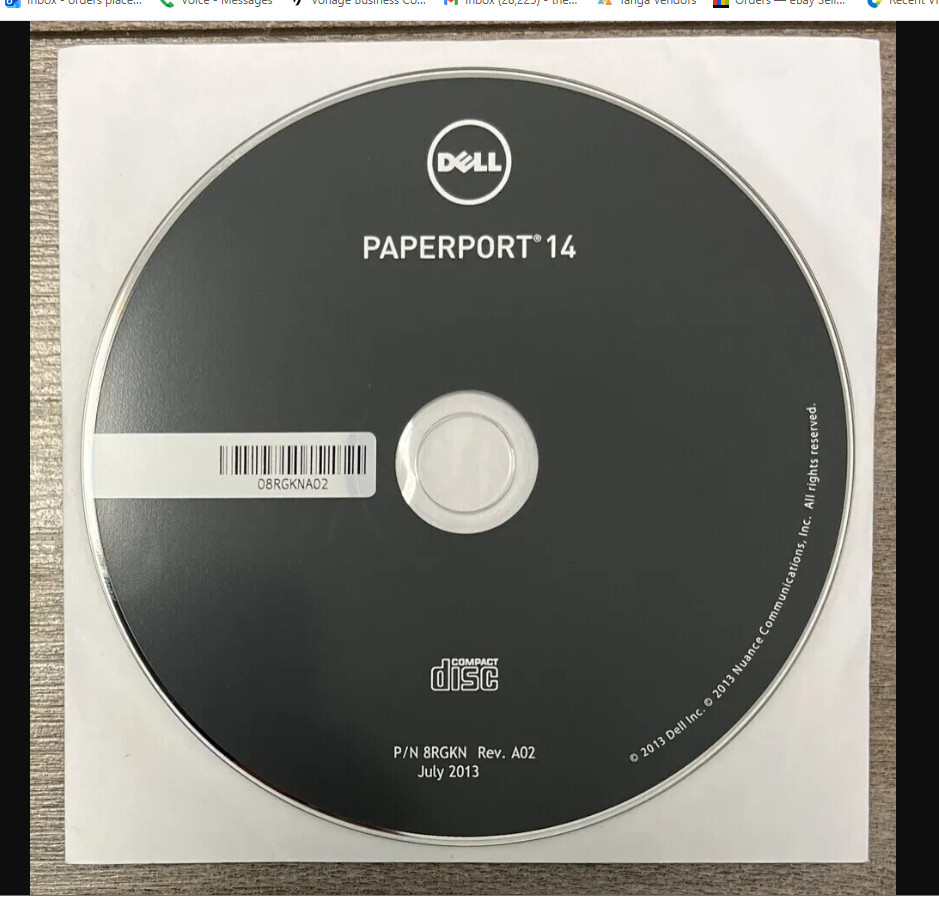 Paperport Professional 14.6 Dell Windows 11 & 10...