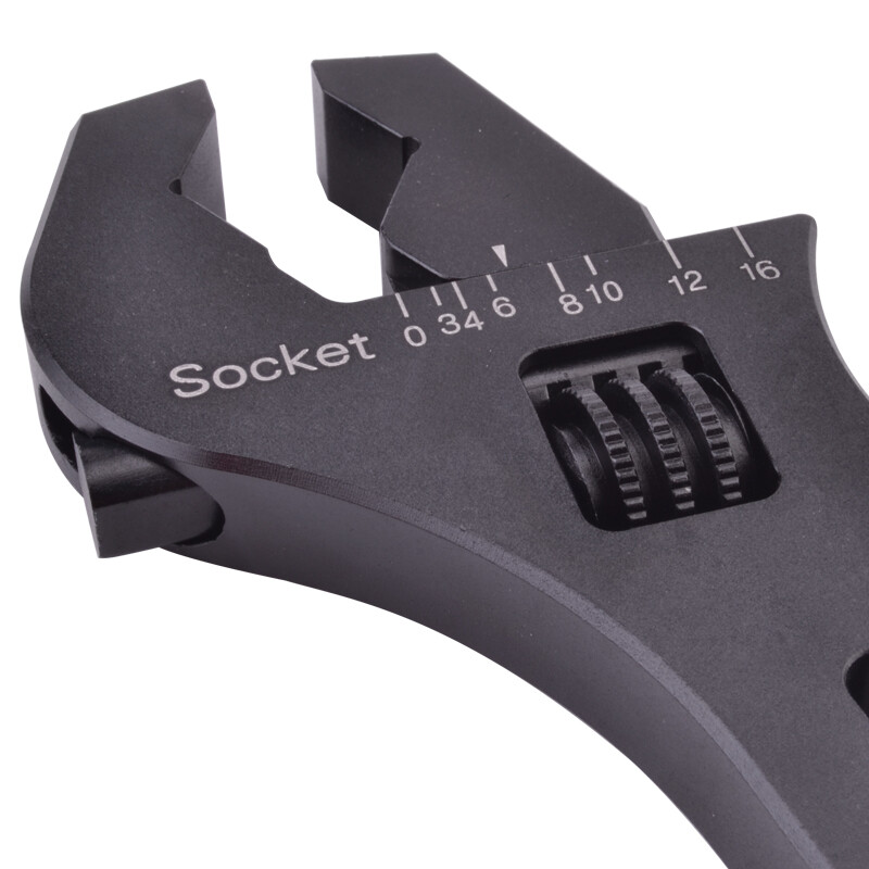 Adjustable Wrench Tool Spanner for Hose End Fitting 3AN-16AN Thishill