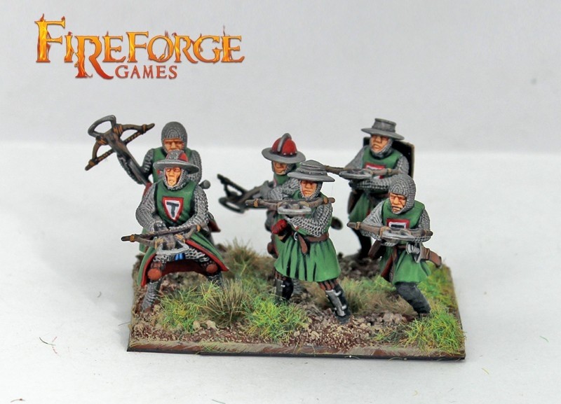 FIREFORGE GAMES DVMO03-BS (FFG005) TEUTONIC INFANTRY 28 MULTI-PART 28mm FIGURES