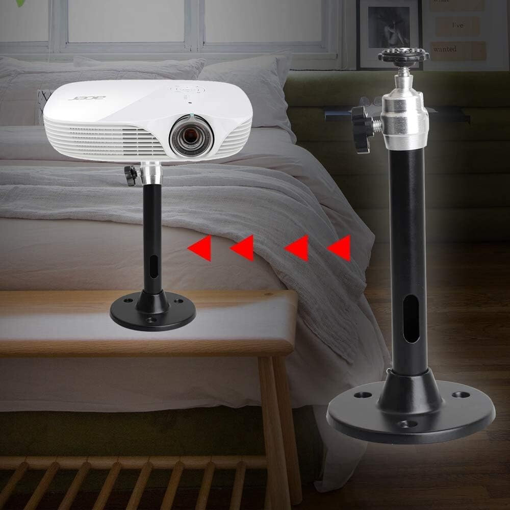 Universal Wall Ceiling Mount Stand for Mini Projector DVR Camera 360° Rotatable