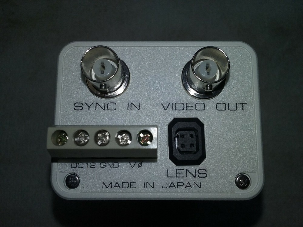 JAI CV-252E Sensitive Monochrome CCD Analog Video Camera (Japan)