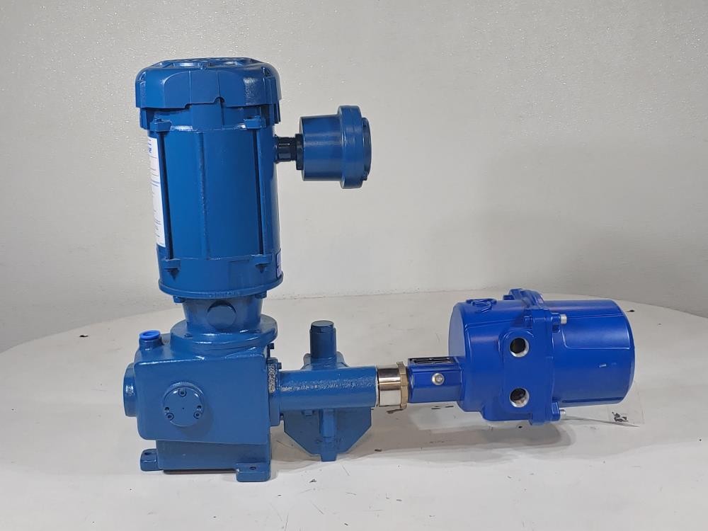 Neptune 500-S-N4 Metering Pump w/ Motor & Actuator Advanced Stroke Controller