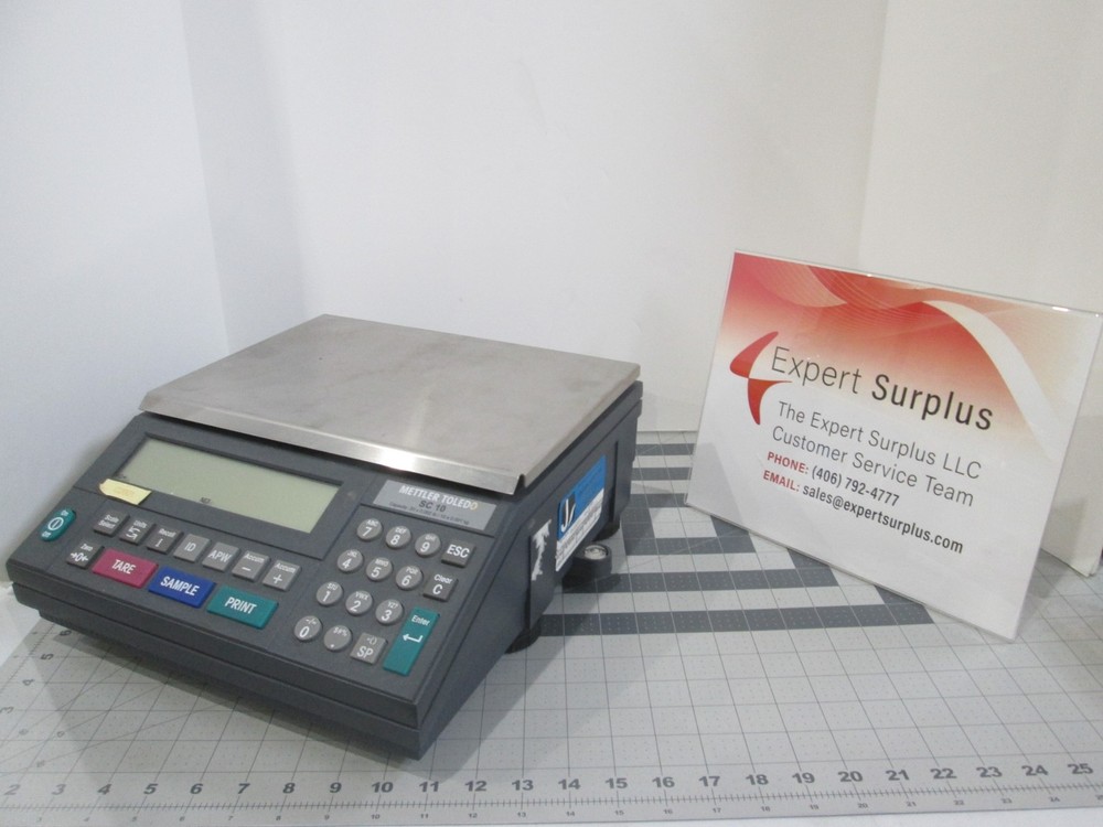 Mettler Toledo, SC 10, Model 00SC, Scale, Used