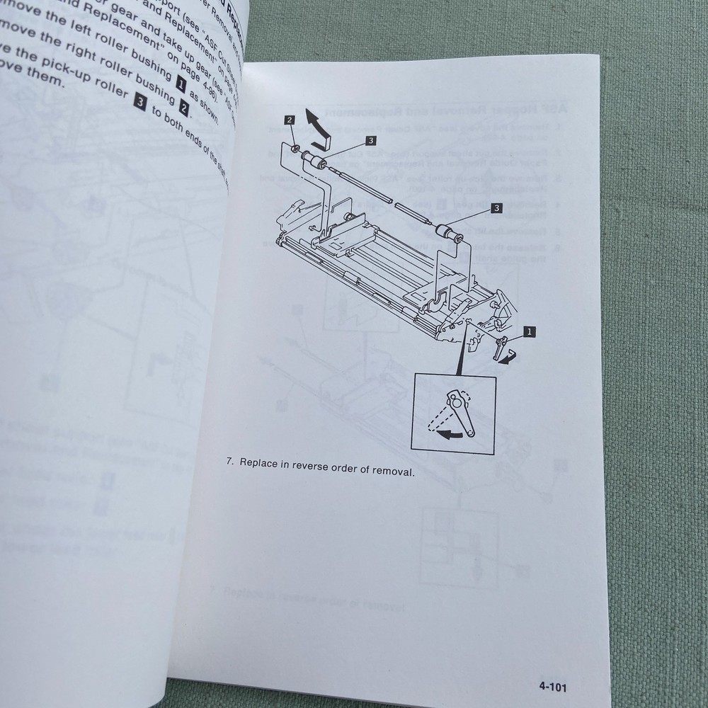 IBM Book Laser Printer Technical Reference 2380 2381 Users Guide Manual 1st Ed.
