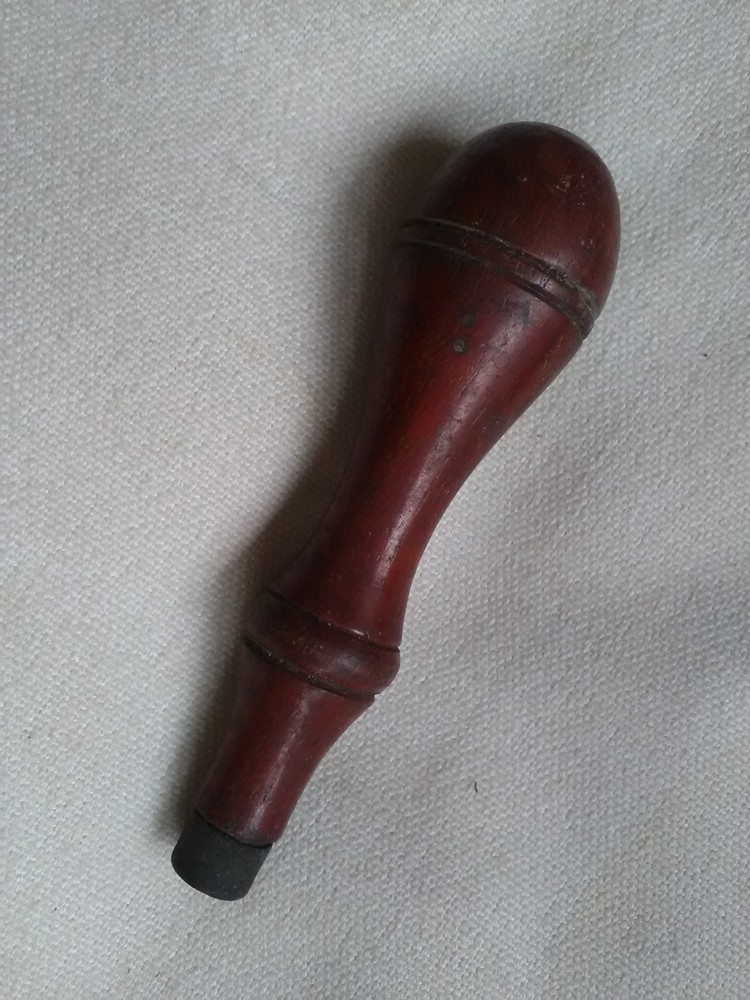 Antique  Wooden Toggle Light or Curtain Pull, Treen