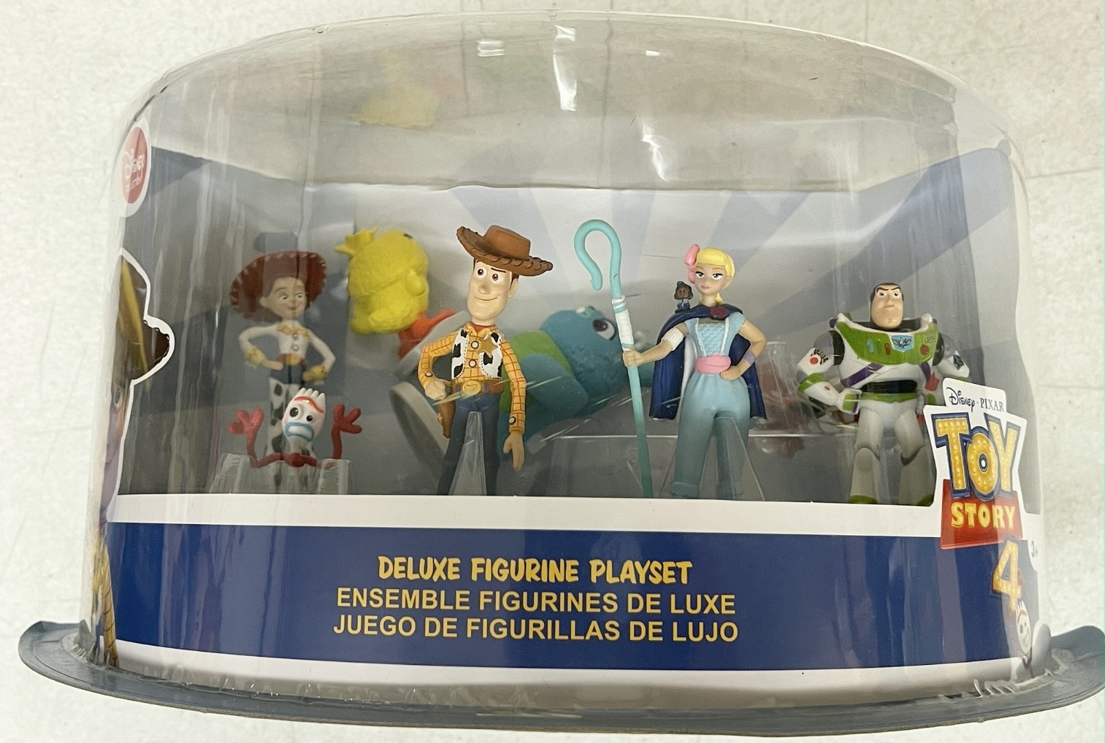 Disney TOY STORY 4 DELUXE FIGURINE PLAYSET 8 PCS FIGURE SET PIXAR