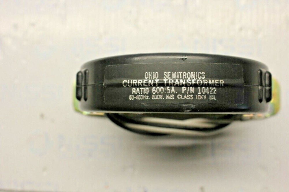 SEMITRONICS 10422 CURRENT TRANSFORMER RATIO 600:5A