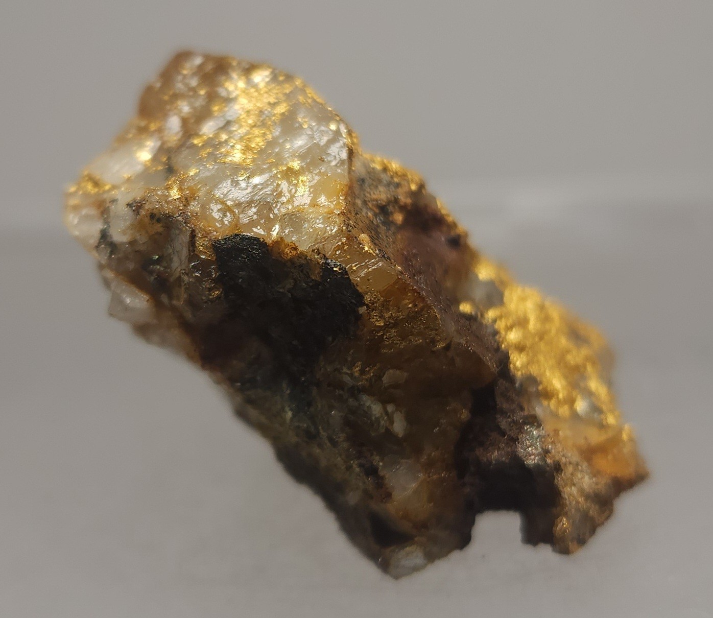 Gold Ore Specimen 18.1g Malleable Gold Tellurides From Ontario 622 Was $149