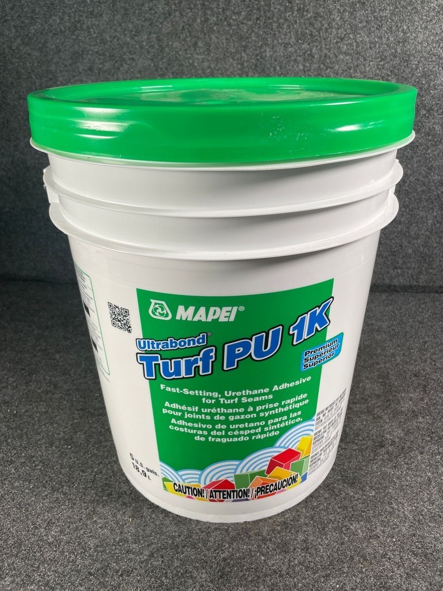 MAPEI Ultrabond Turf PU 1K Synthetic Turf Urethane Adhesive Green 5-GAL*