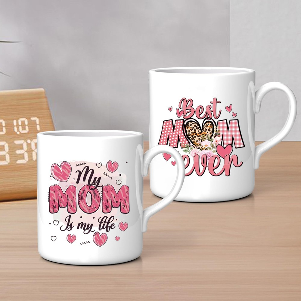 Romart UV DTF Cup Wrap, 20 Sheets Mama Wraps for 16 OZ Boho