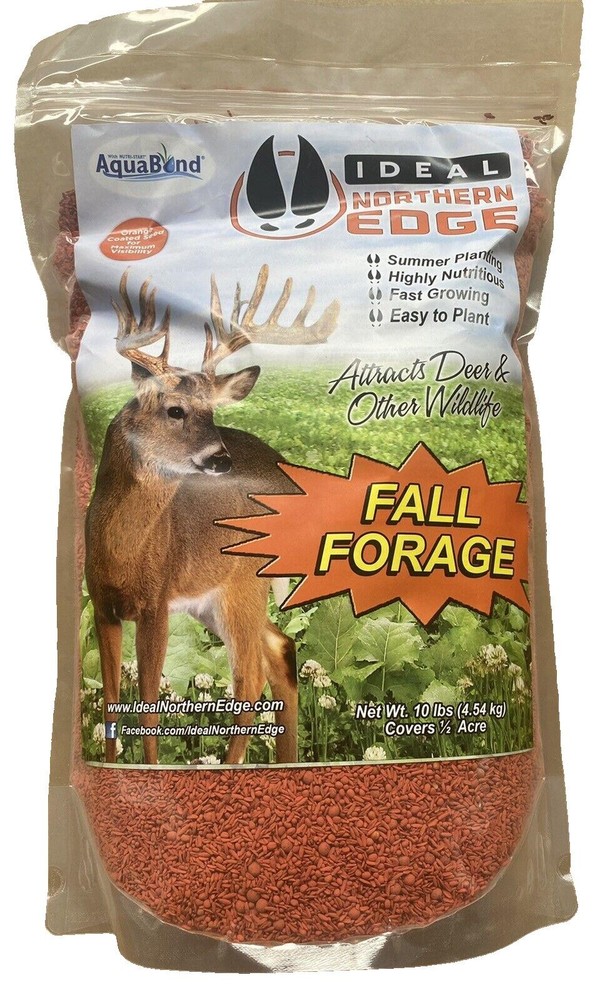 Ideal Northern Edge Fall Forage Food Plot Seed 10lbs 422