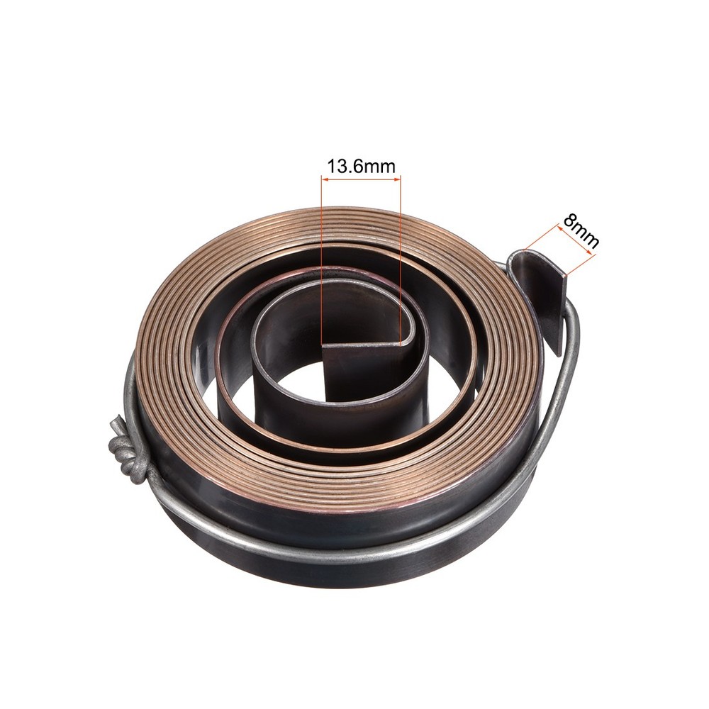 Drill Press Return Spring Quill Spring Feed Return Coil Spring Assembly 6Ft