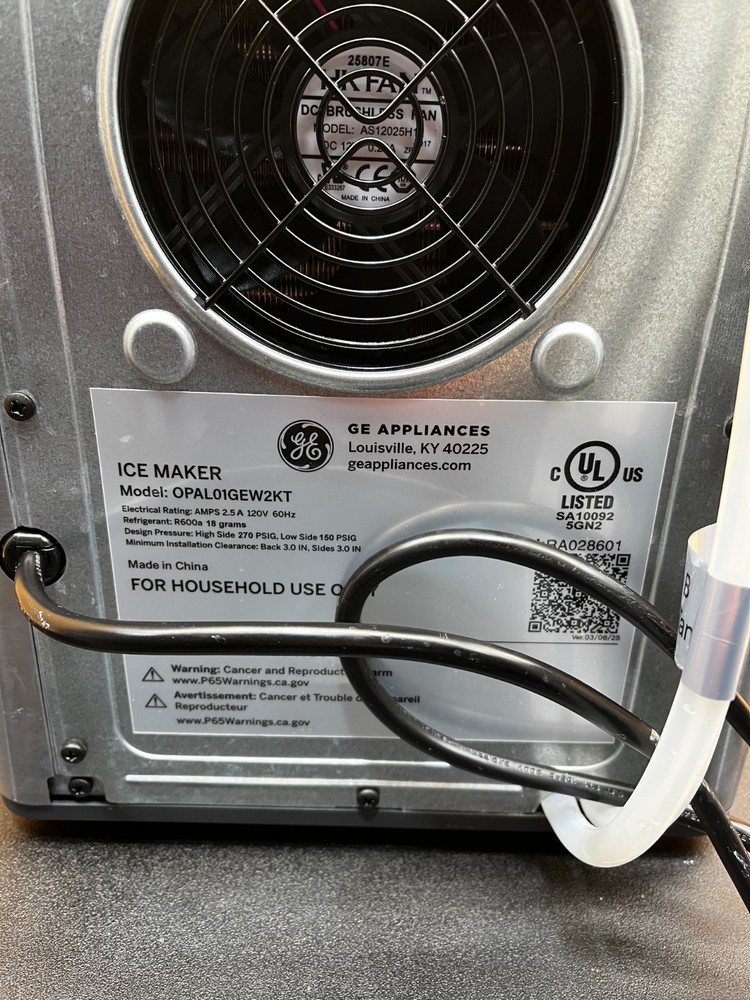 GE Profile Opal Nuget Ice Maker OPAL01GEW2KT