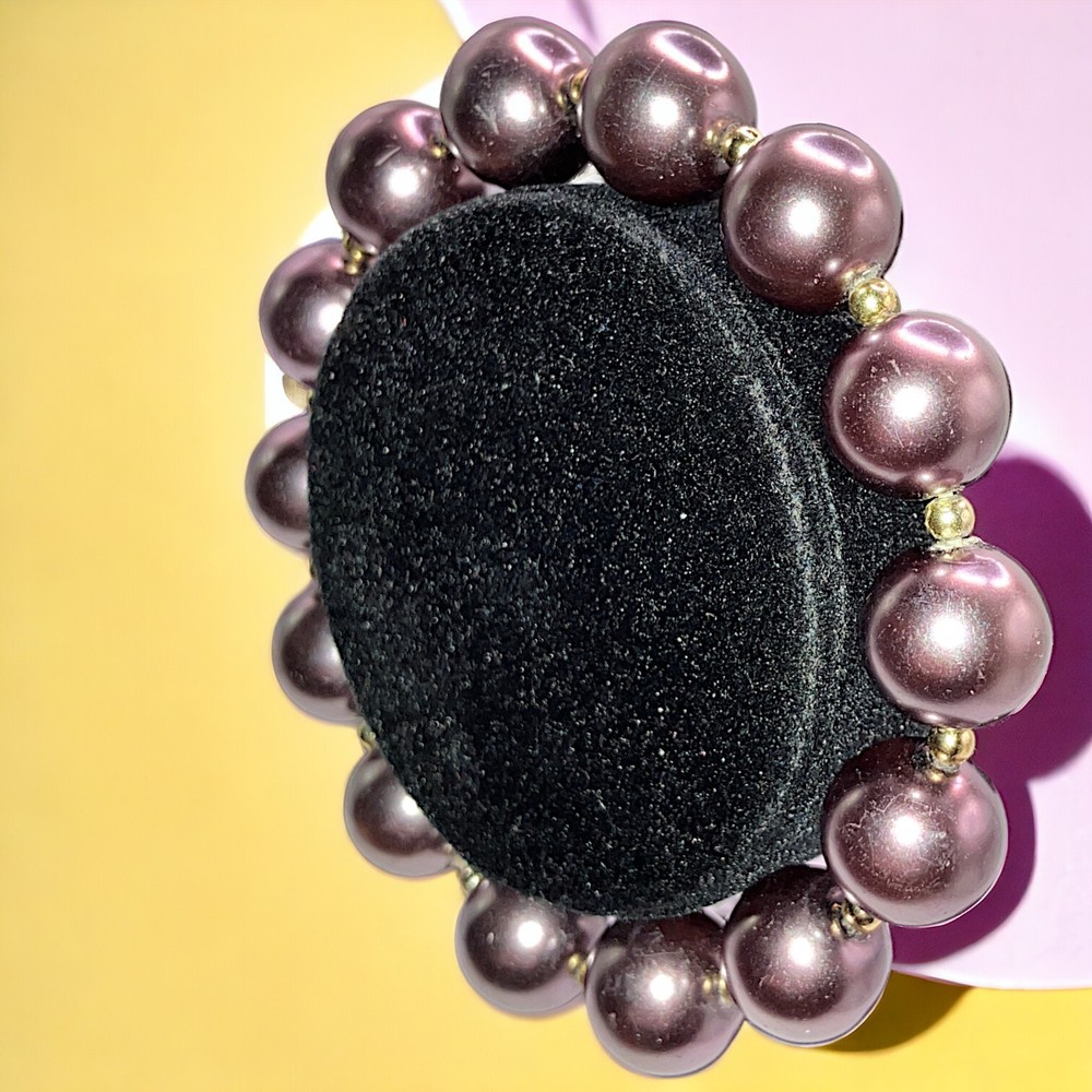 Hematite Dark Gray Silver Beads Endless Energy Chakra 6.5"!