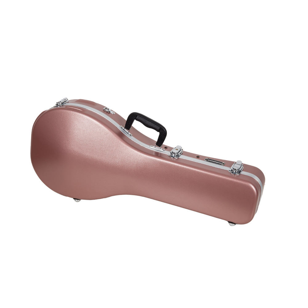 Crossrock A-style Mandolin Case，ABS Molded Hardshell with Detachable Straps