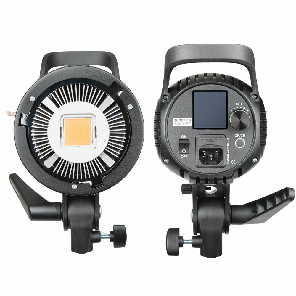 US Godox SL-60W White Version LED Video W/ Remote Control Light +2m Light Stand