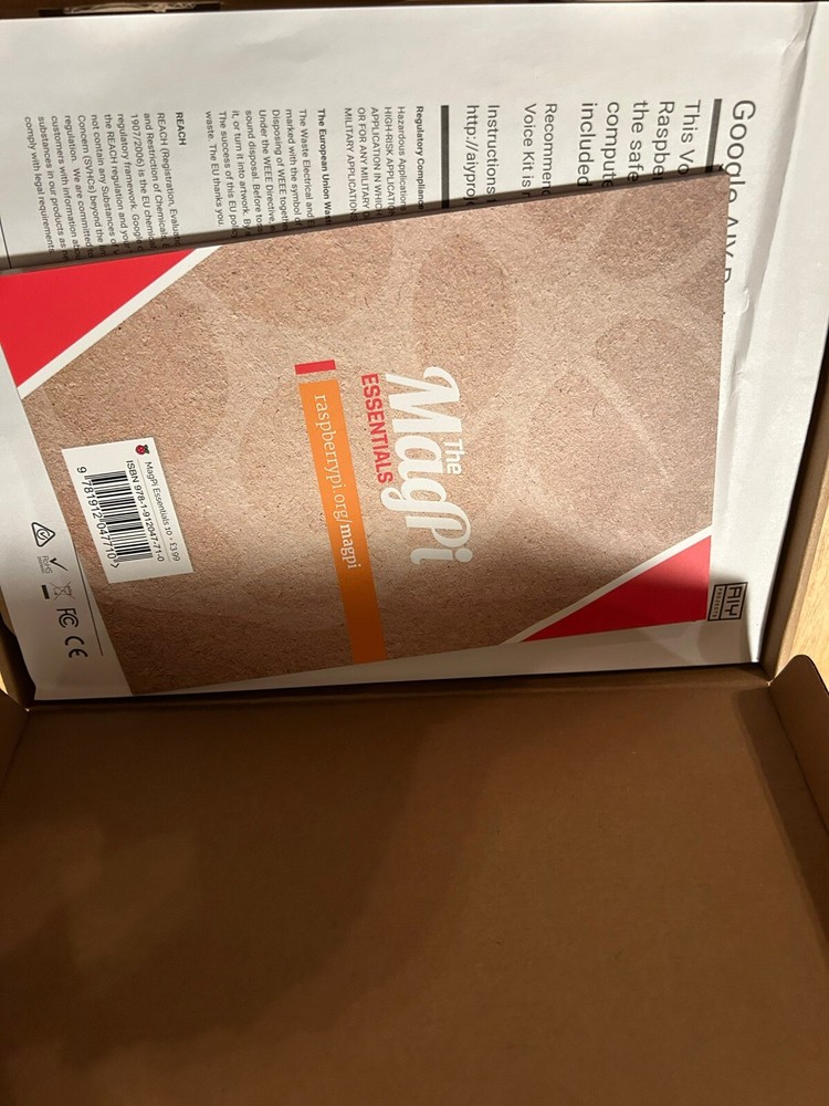 AIY Projects Voice Kit Brand New Open Box