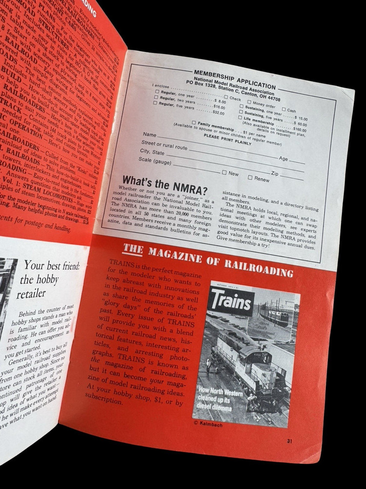 Scale Modeling Railroading Guide Model Magazine Vintage 1979 Train Hobby