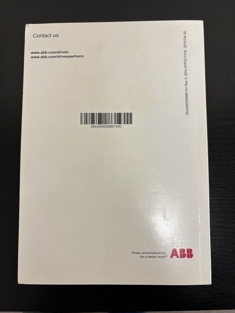 ABB ACS355 Drives User Manual - Used