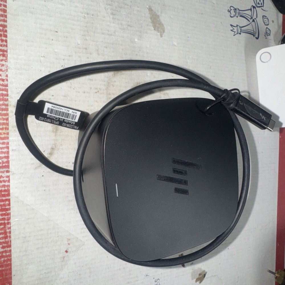 HP HSN-1X01 Thunderbolt USB-C Dock Docking Station