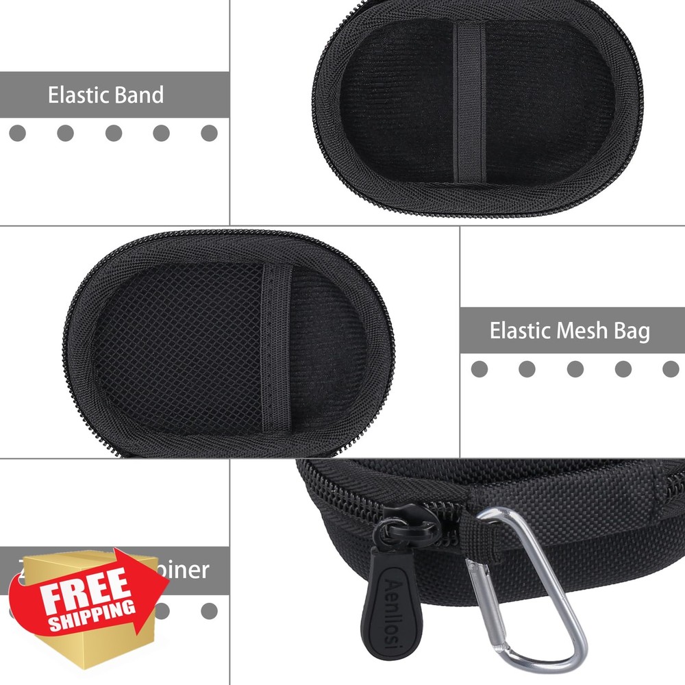 Aenllosi Hard Case for Shure MoveMic Two, Wireless Mic Organizer