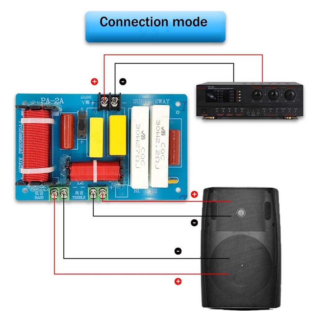 Treble Frequency Divider KTV Stage Professional Speaker Crossover Y3E66737