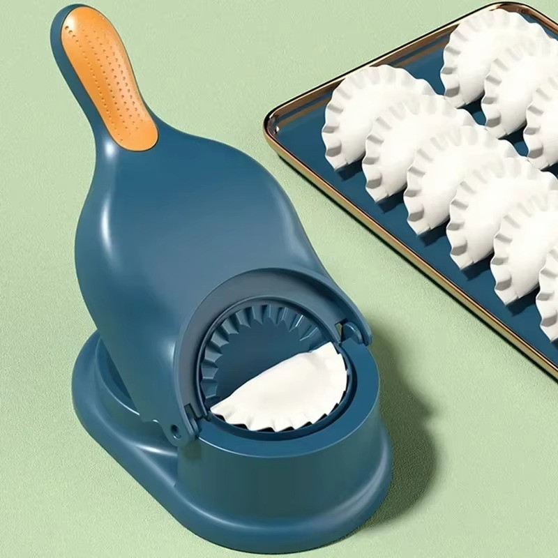 2-in-1 DIY Dumpling Maker & Dough Press Mold with Spoon