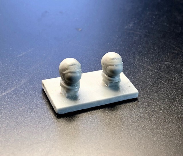 Space1999 Eagle Transporter Cockpit Interior for the 22" MPC model kit