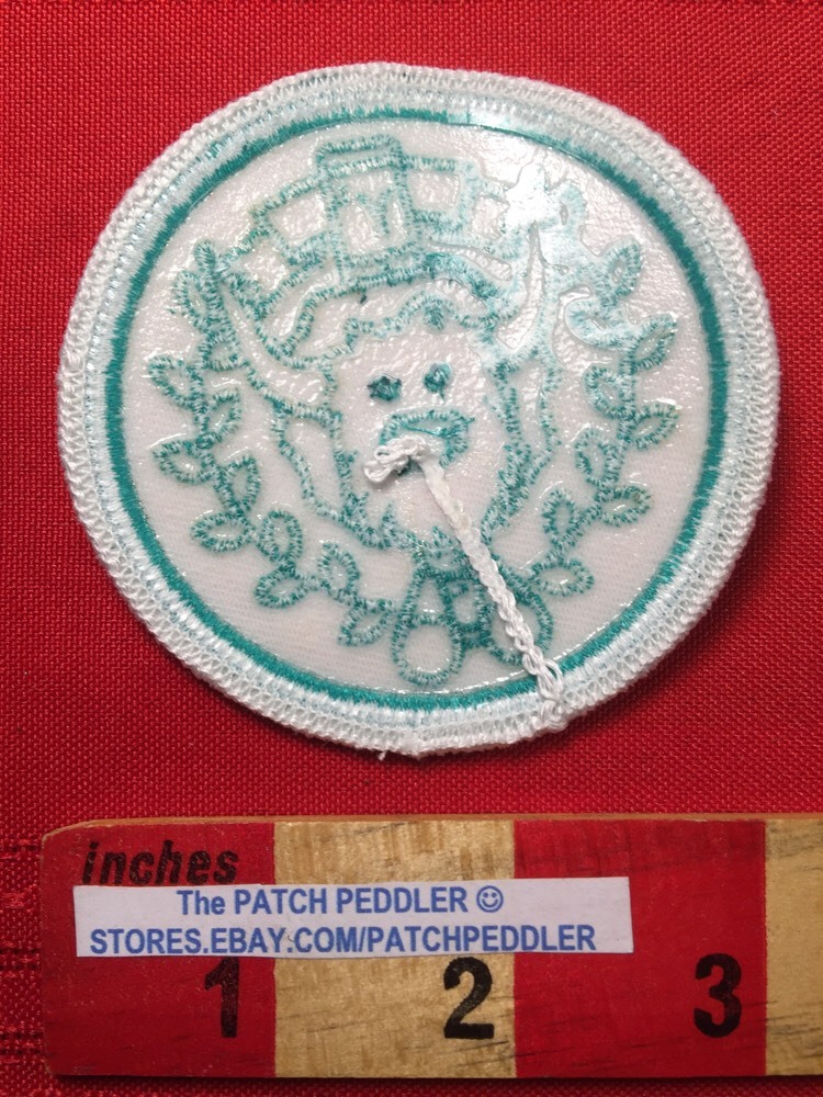 Odd Jacket Patch ~ Some Unknown Animal w/Antlers ~ Hunt Game 5DJ2