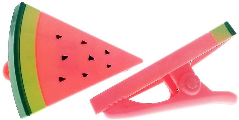 Watermelon Style Beach Towel Clips