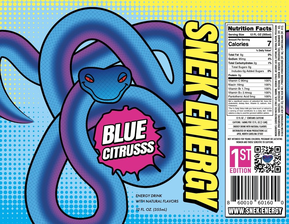 SNEK ENERGY DRINK ( SINGLE CAN ) 