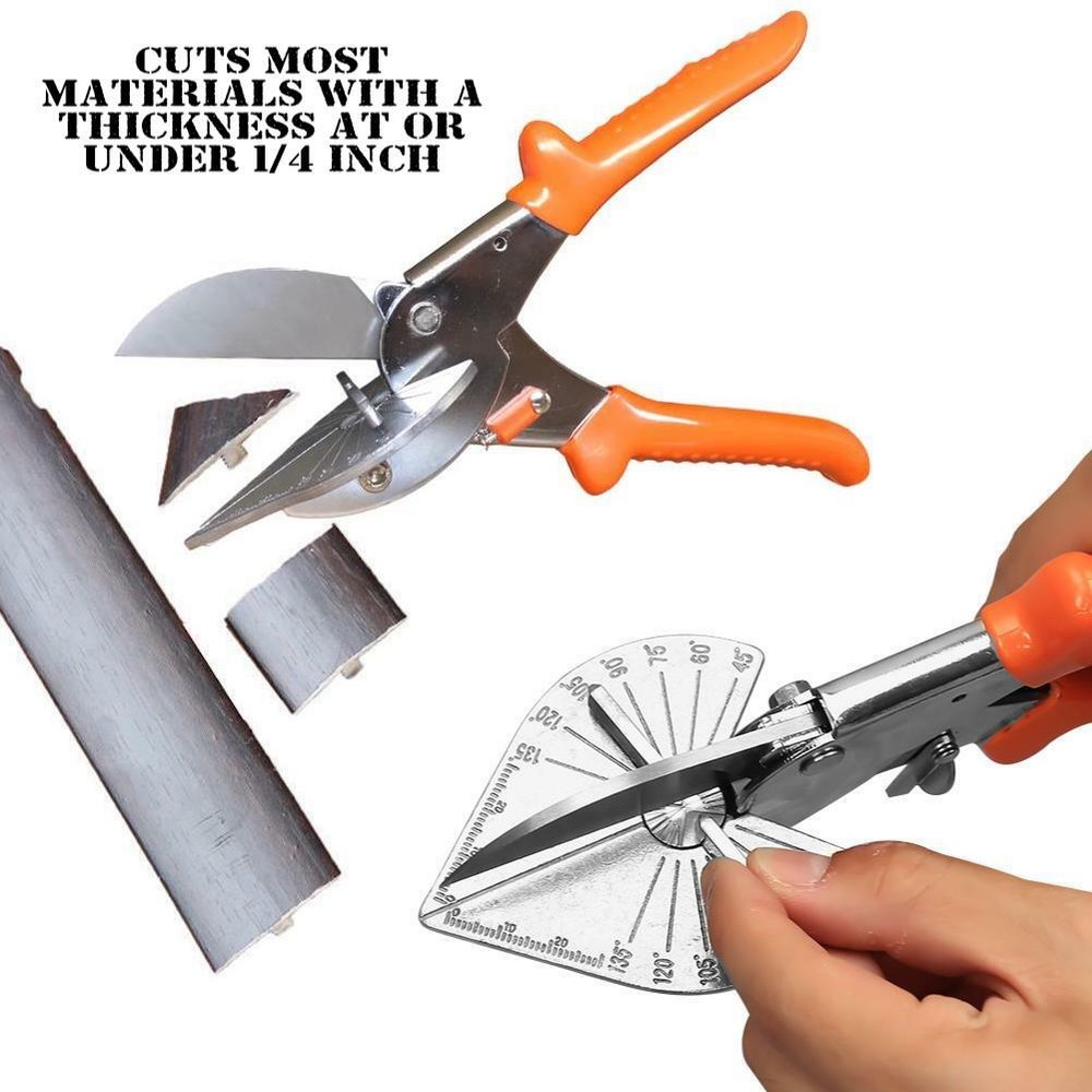 Multi Angle Miter Cutter | Spare Blade | Shear Hand Tool | Cuts 45-135 Degrees