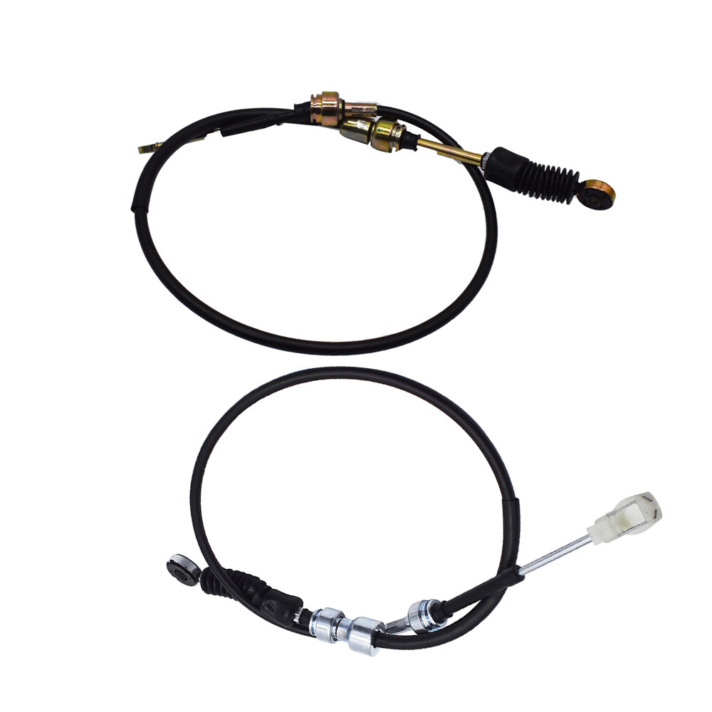 2pcs Transmission Shift Control Cable For 1996-2000 Toyota RAV4 2.0L