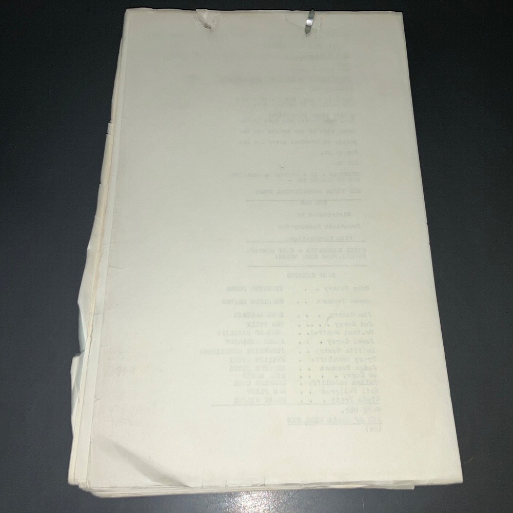 RUBY GENTRY (1952) King Vidor Dialogue & Continuity Scripts+SELZNICK COPIES+COA!