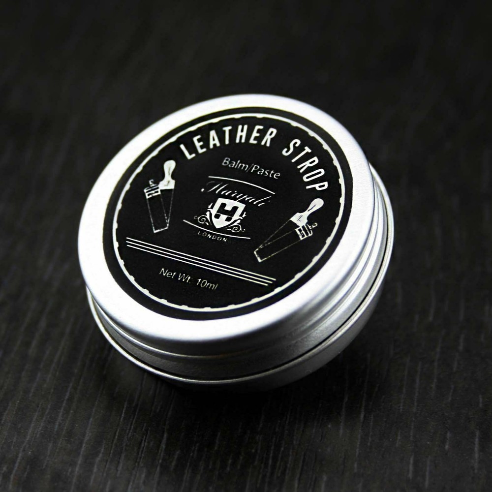 Straight Razor's Leather Strop Polishing Compound Sharpening Paste