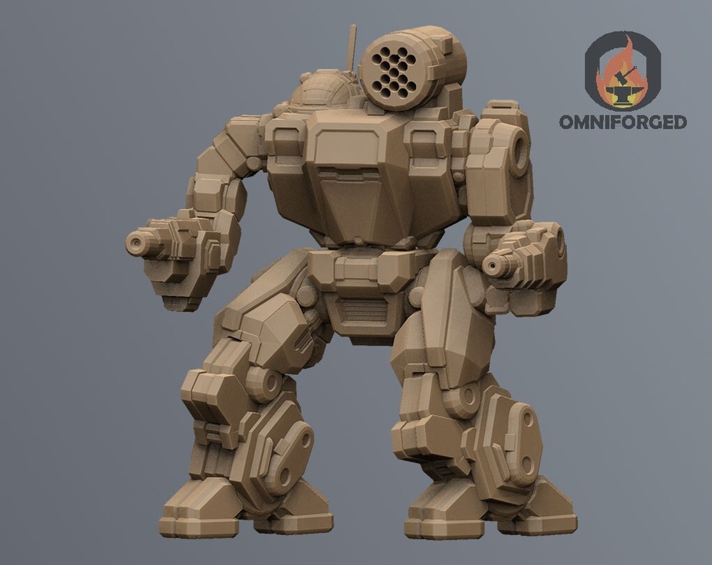 Thor Summoner Prime Mech MWO Miniature Compatible with Battletech