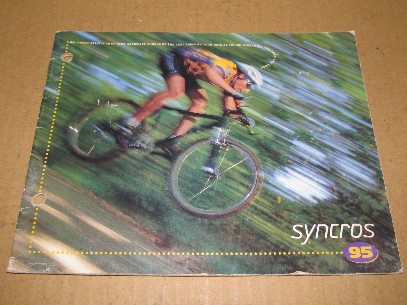 1995 Syncros Bicycles and Bicycle Parts Catalog
