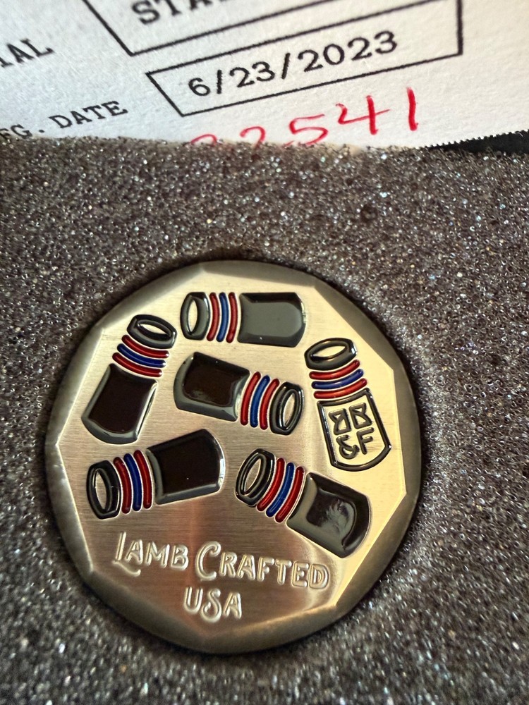 Tyson Lamb Lambcrafted BB&F Double Eagle Ball Marker
