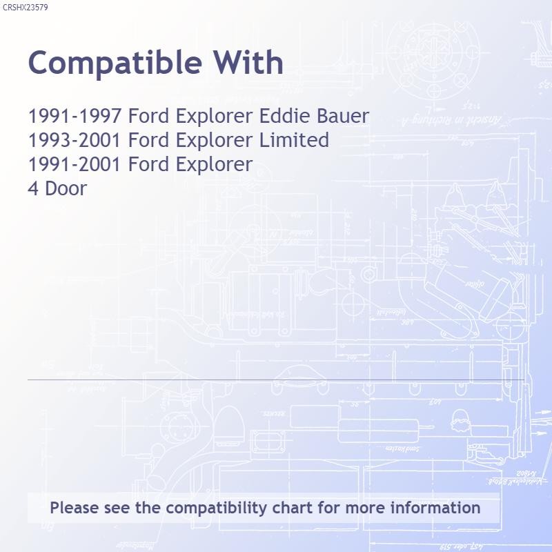 Replacement Passenger Side Right Dog Leg (See compatibility Chart)