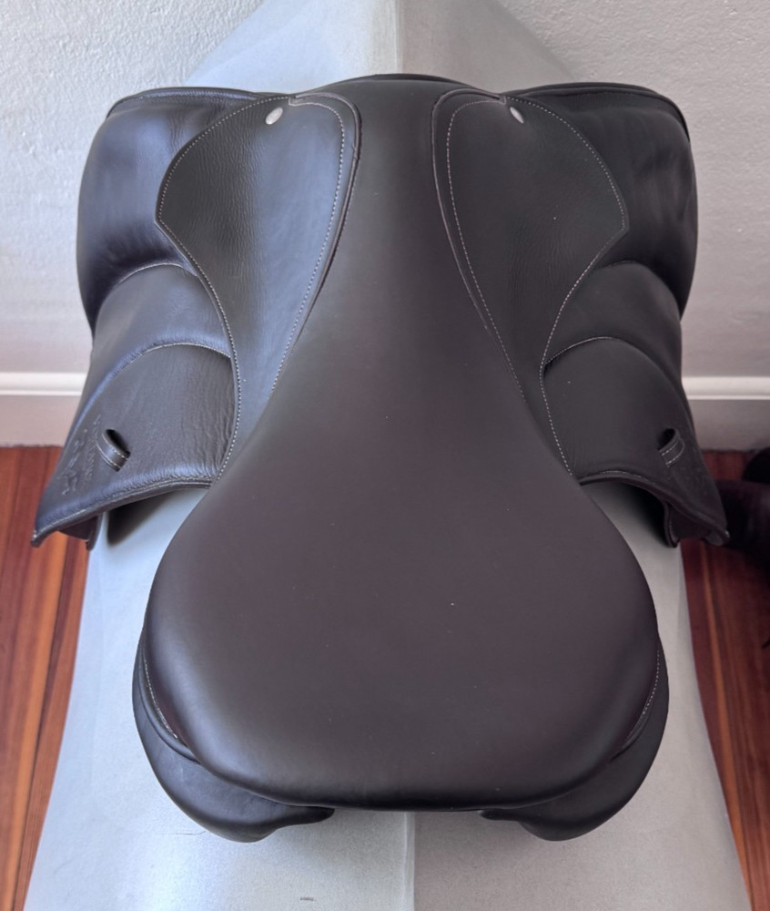 18" Voltaire Palm Beach E PRO Saddle - 2023 - 2A - Full Buffalo - EQUISENSE TECH