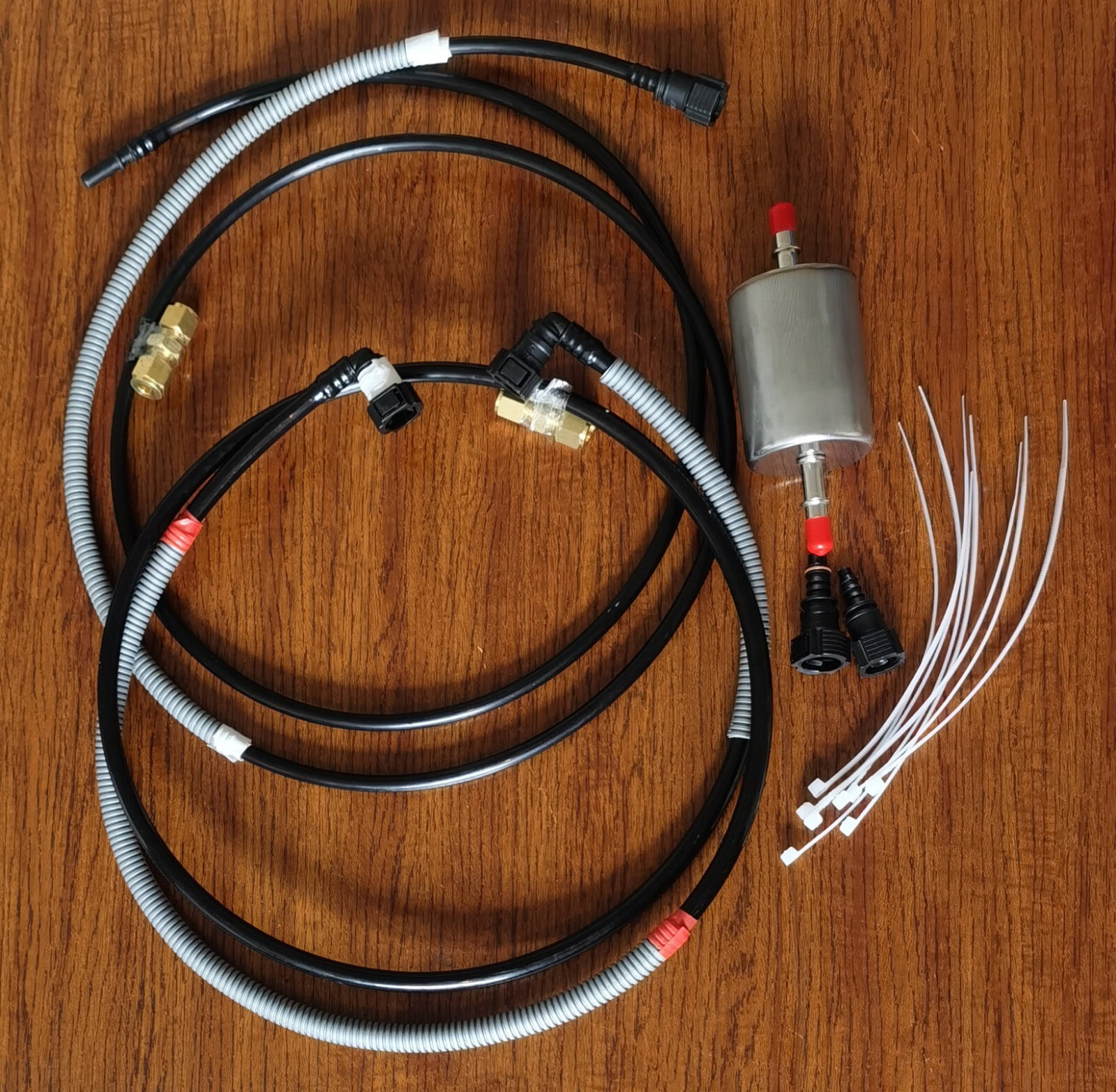 Nylon Main Fuel & Return Lines Kit for 1997-2005 Chevrolet S10 GMC Sonoma GAS